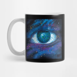 Galactic Gaze Unveiled Mug